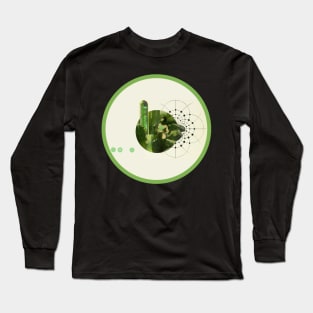 green circles Long Sleeve T-Shirt